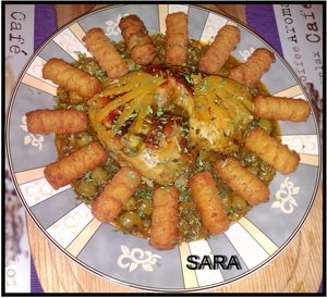 Poulet aux olives - Recettes Africaines
