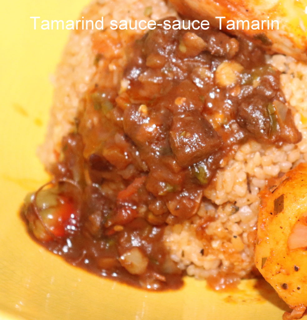 Sauce de tamarin pimentée pour Riz au gras Recettes Africaines